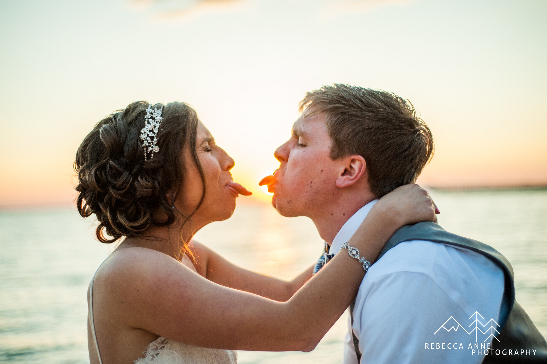 Ed & Brooke's Chesapeake Bay Beach Club Wedding by destination wedding photographer Rebecca Anne Photography.