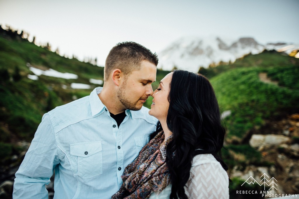 Mount Rainier Engagement // Kelsey & Chris