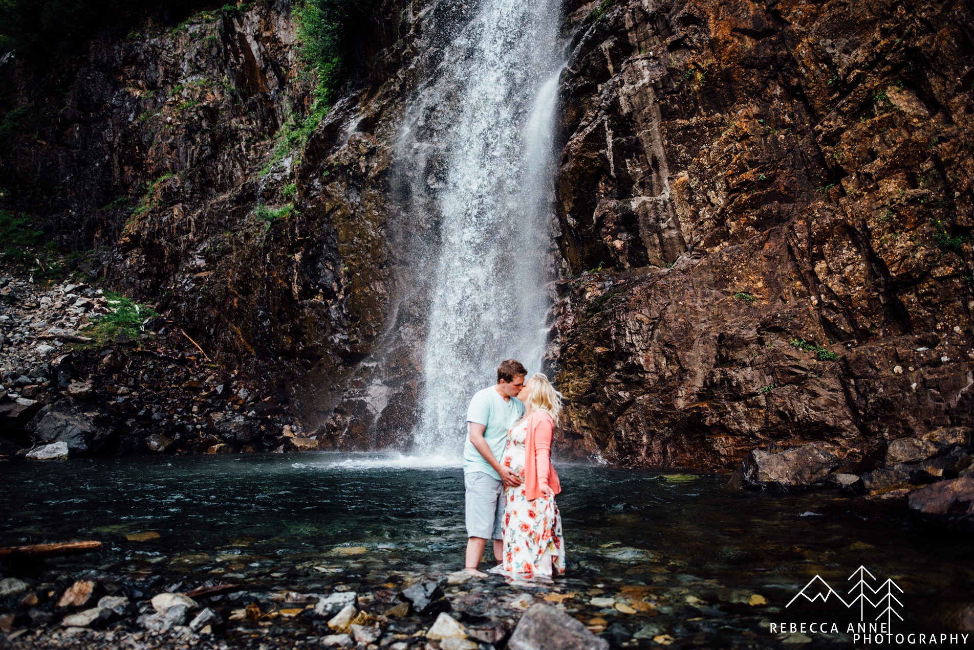 Franklin Falls Maternity Photos // Taylor & Tyler Tacoma Seattle Wedding Photographer 26