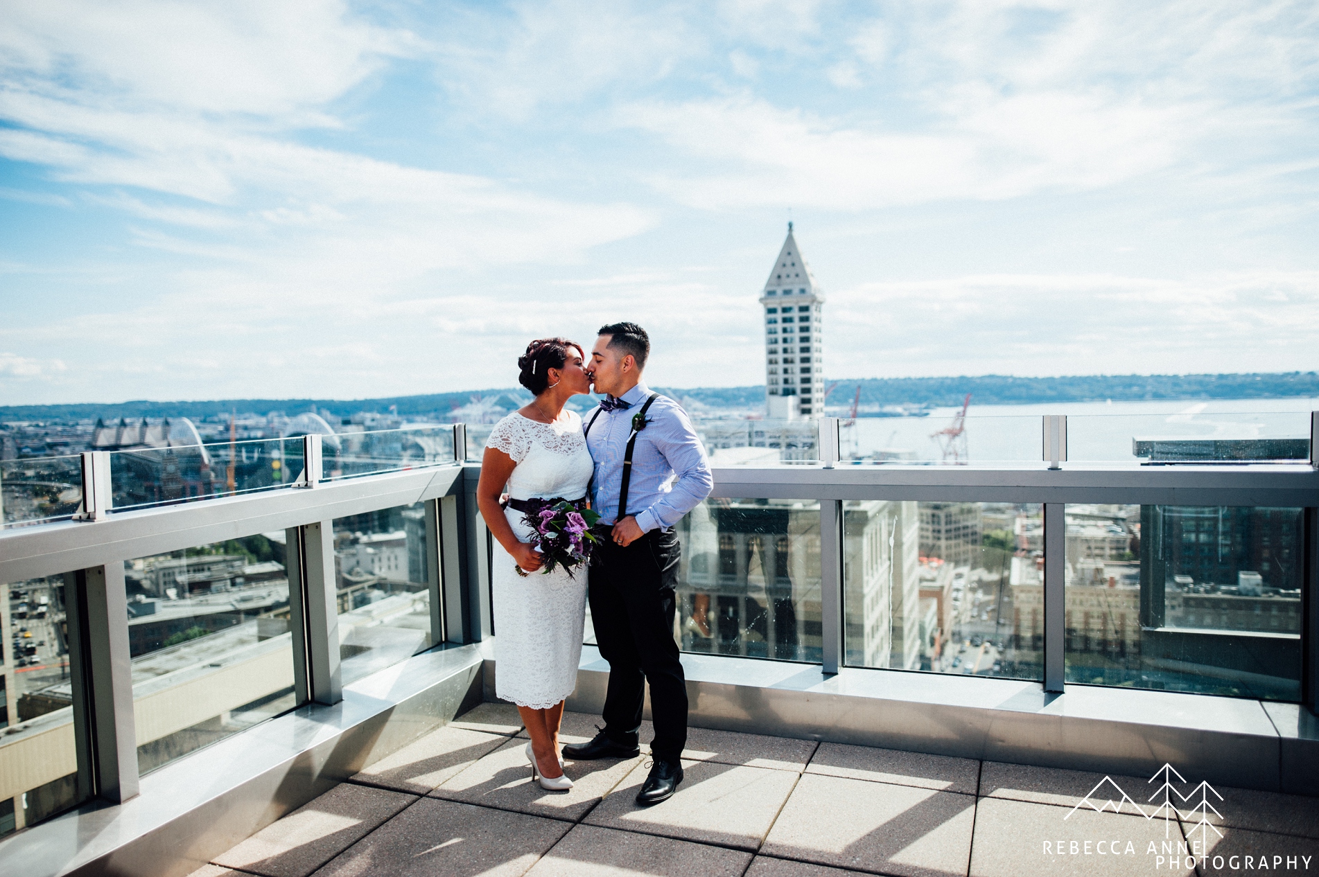 Downtown Seattle Courthouse Elopement // Eva & Ruben Tacoma Seattle Wedding Photographer 63