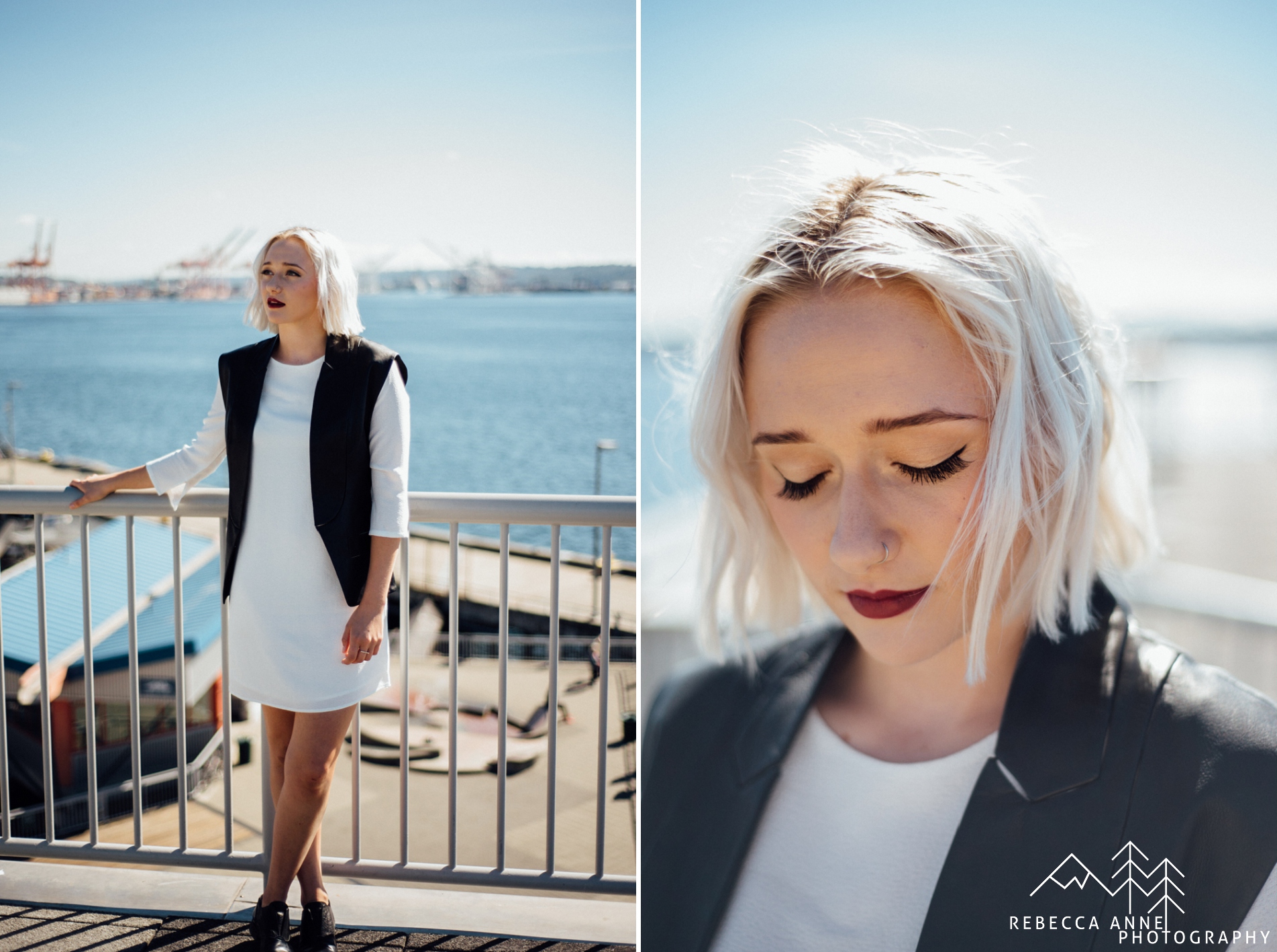 Downtown Seattle Rooftop Engagement // Haley & Jake Tacoma Seattle Wedding Photographer 1