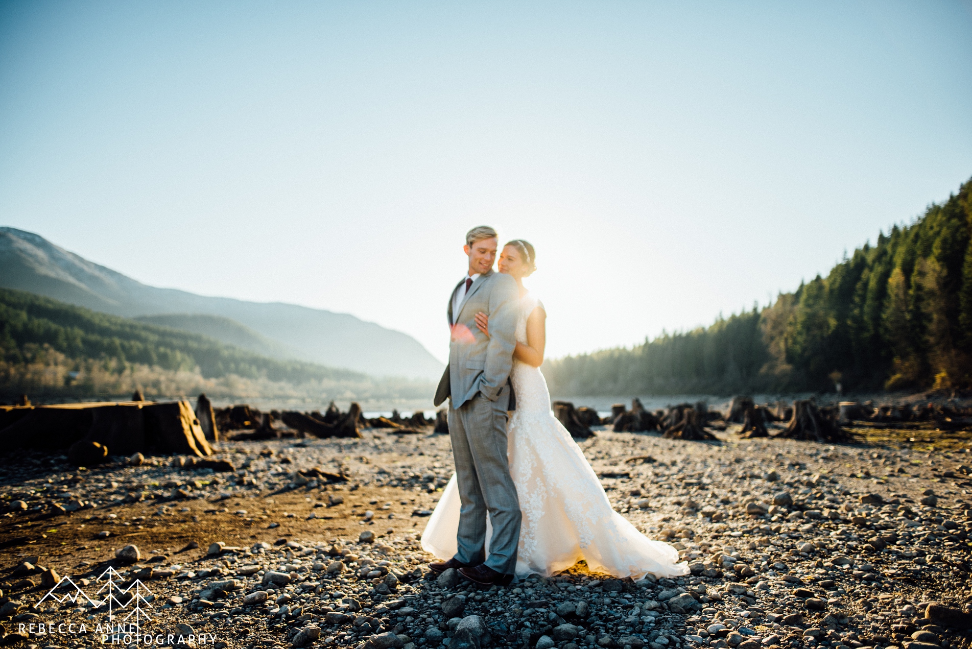 Rattlesnake Lake Wedding Portraits // Julia & Tyler Tacoma Seattle Wedding Photographer 44