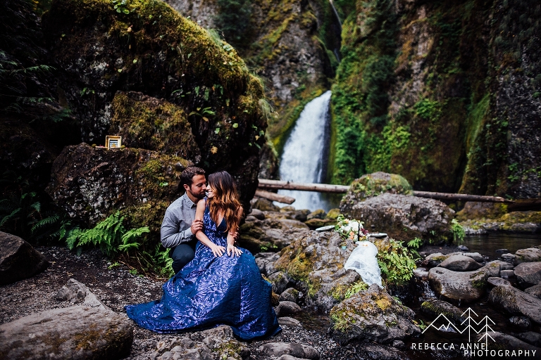 Wahclella Falls Elopement Washington Elopement Photographer